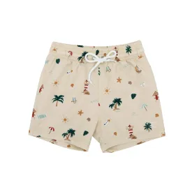 Beach Days Swim Trunks