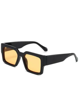 Broad Frame Retro Sunglasses