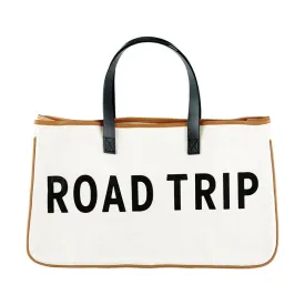 Canvas Tote Bag for Road Trips - Heavyweight, Stylish, and Durable