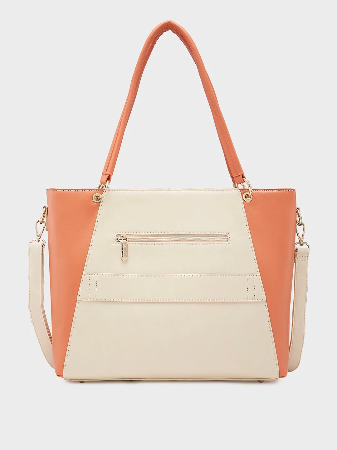 Caprese Shelby Laptop Tote Large Beige