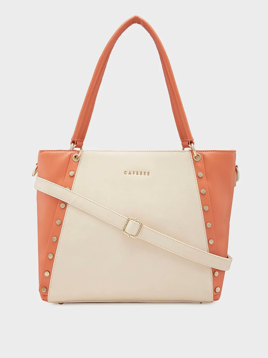 Caprese Shelby Laptop Tote Large Beige