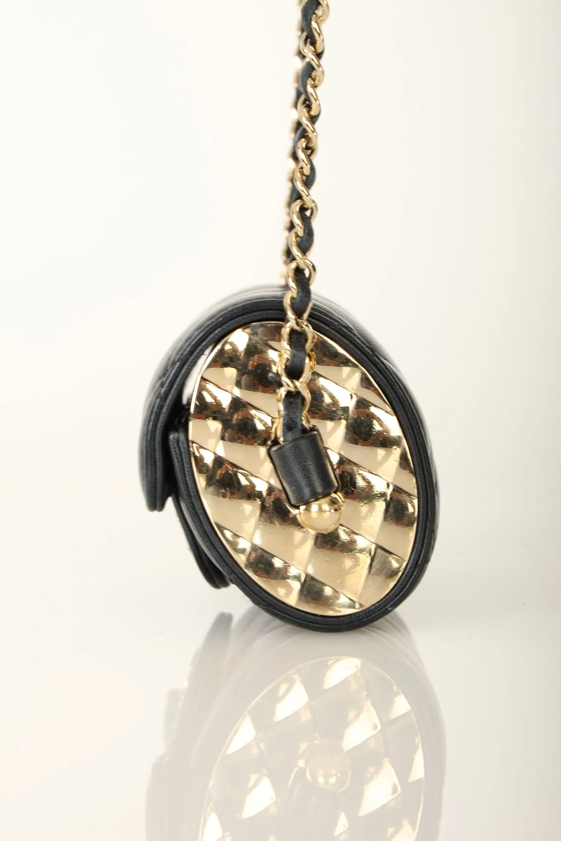 Chanel 2021 Lambskin Chain Minaudière