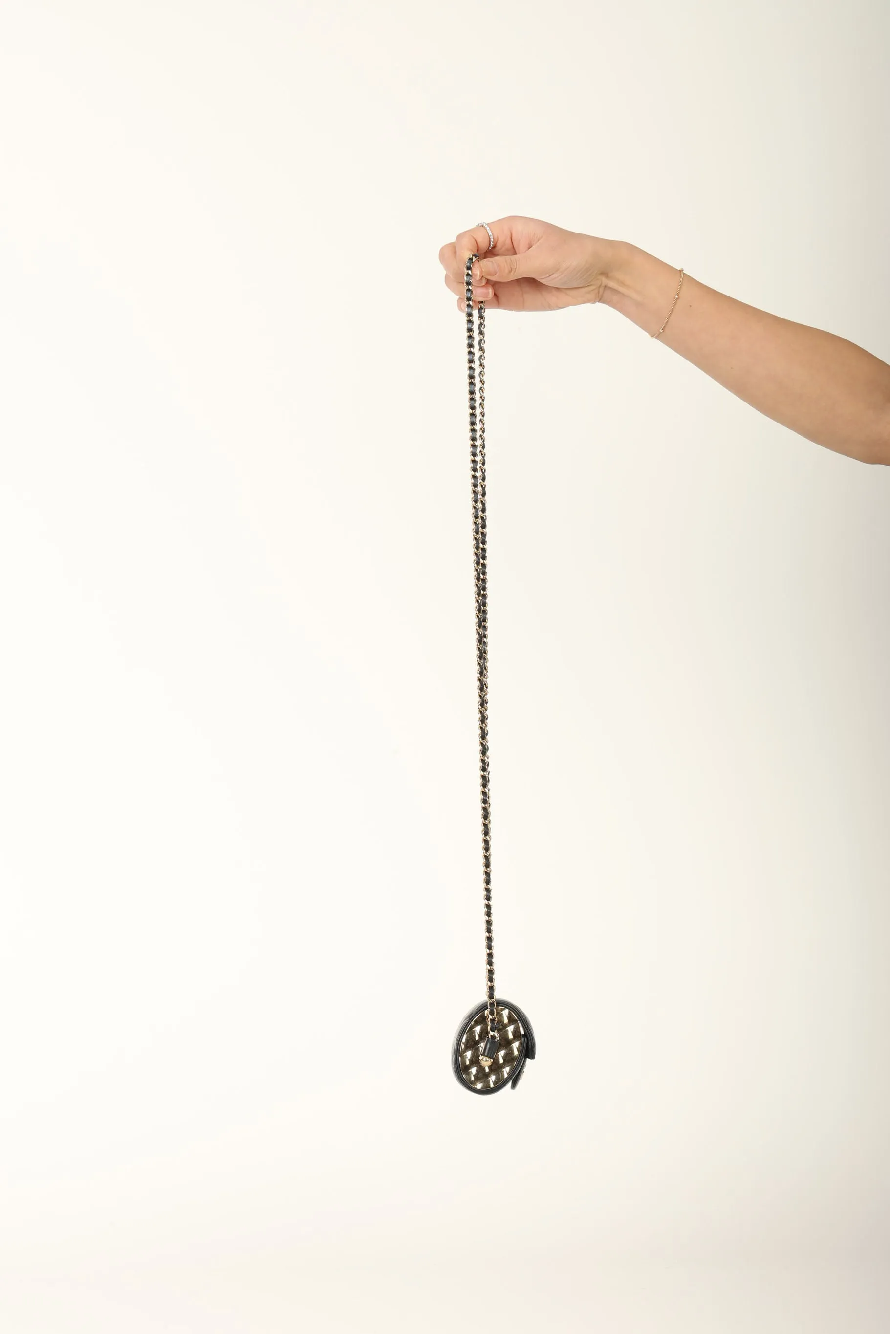 Chanel 2021 Lambskin Chain Minaudière