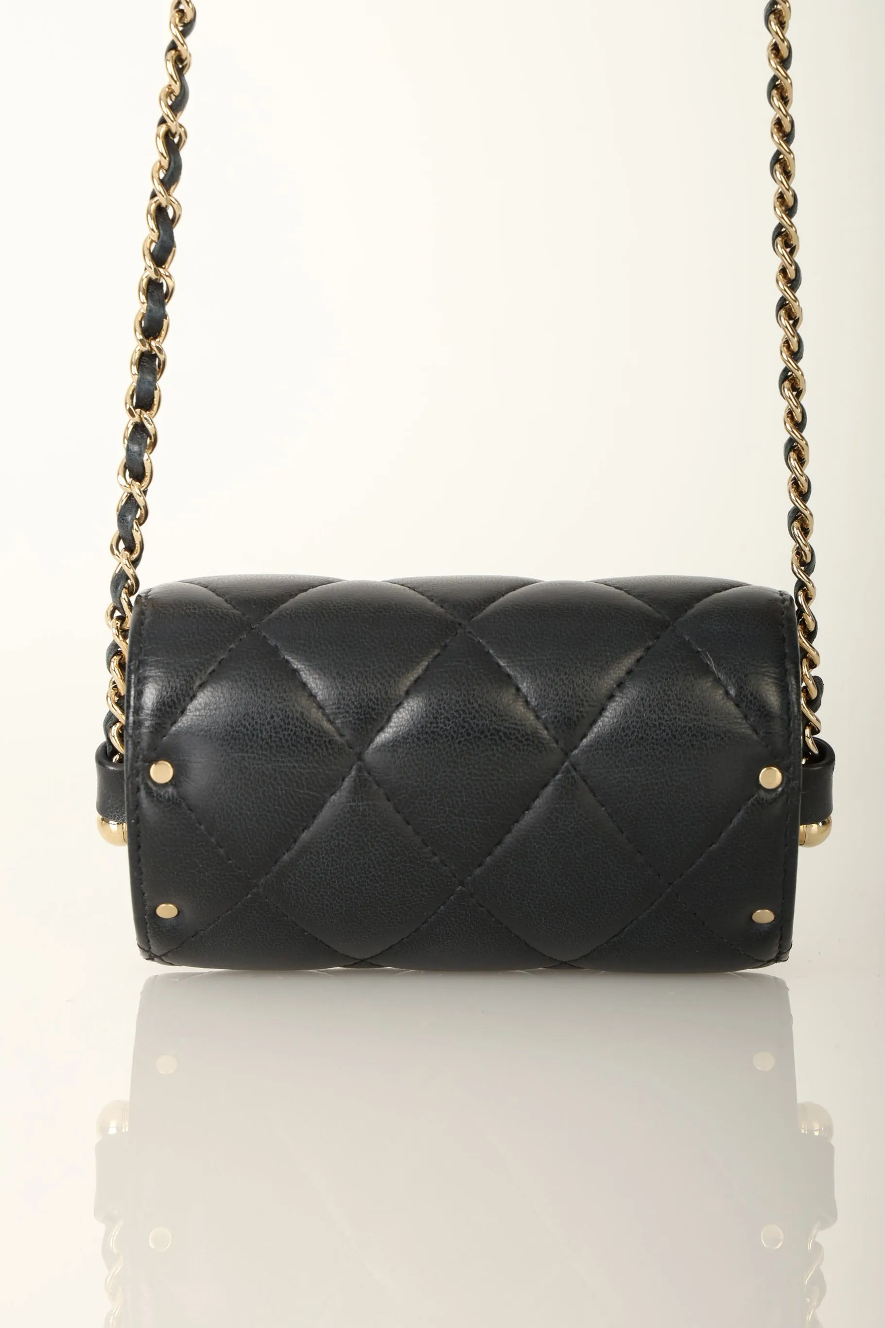 Chanel 2021 Lambskin Chain Minaudière