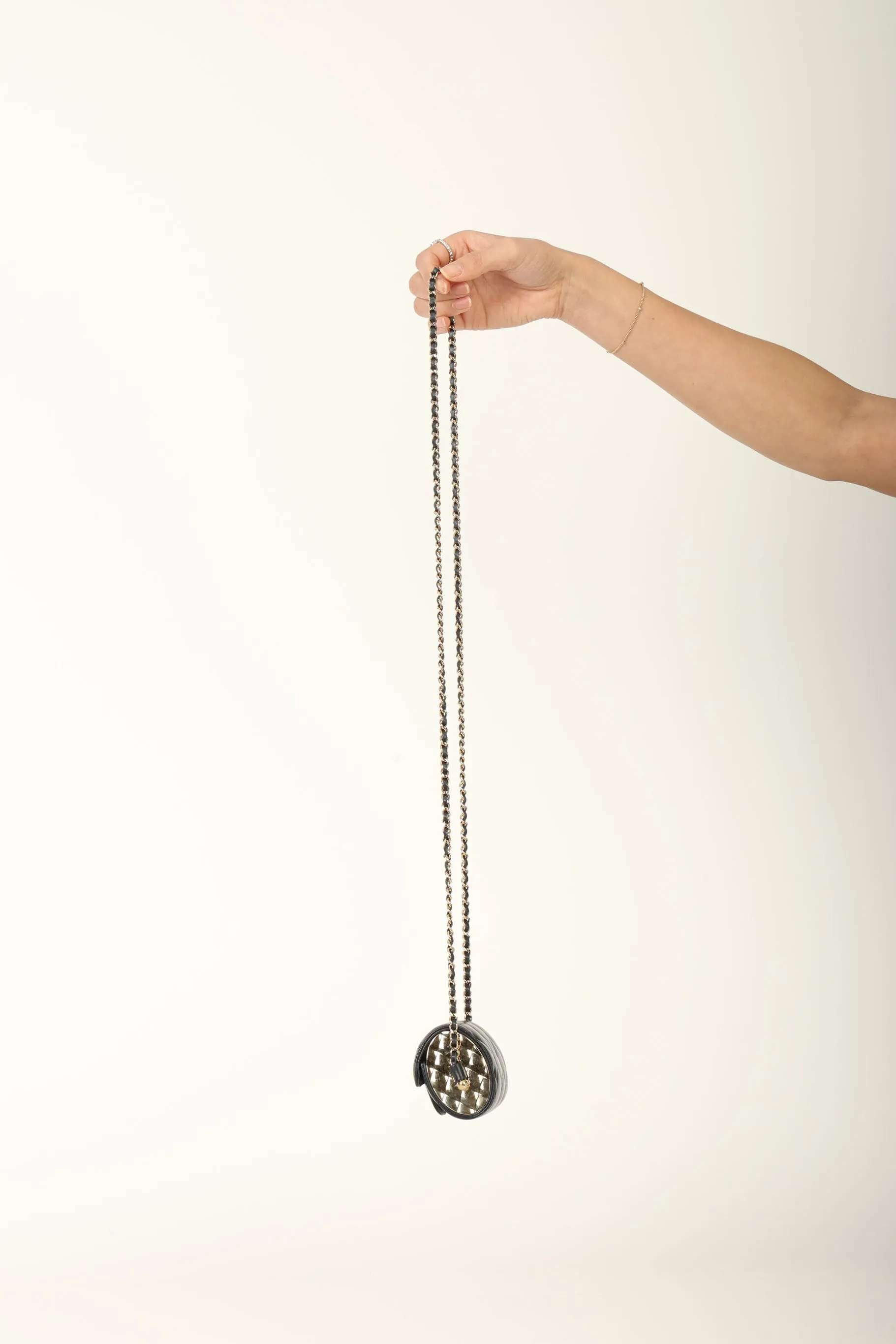Chanel 2021 Lambskin Chain Minaudière