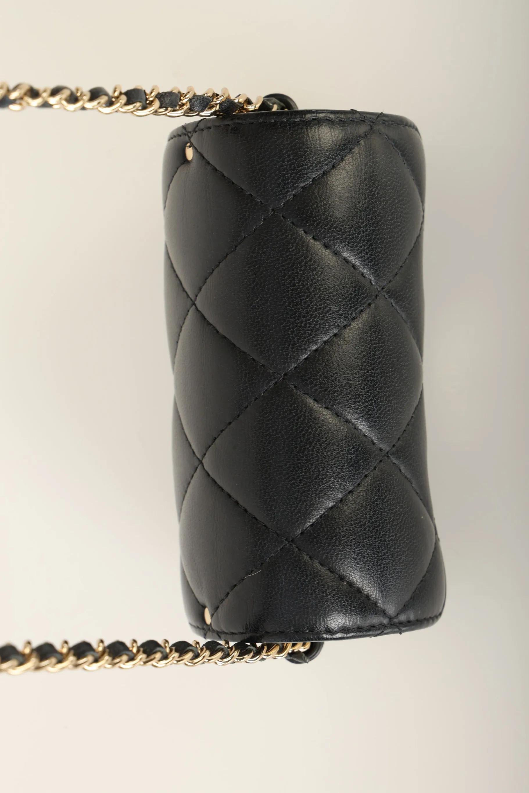 Chanel 2021 Lambskin Chain Minaudière