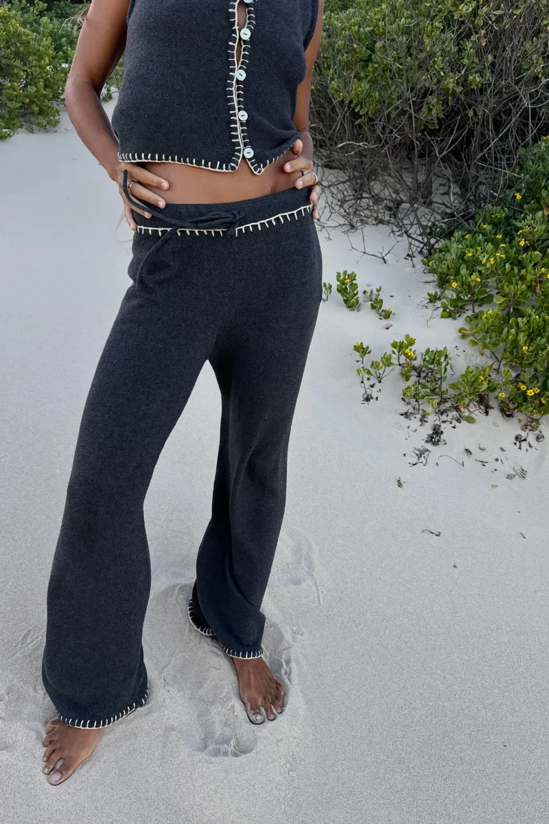 EARTH DAYS PANTS - CHARCOAL