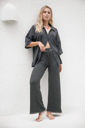 EARTH DAYS PANTS - CHARCOAL