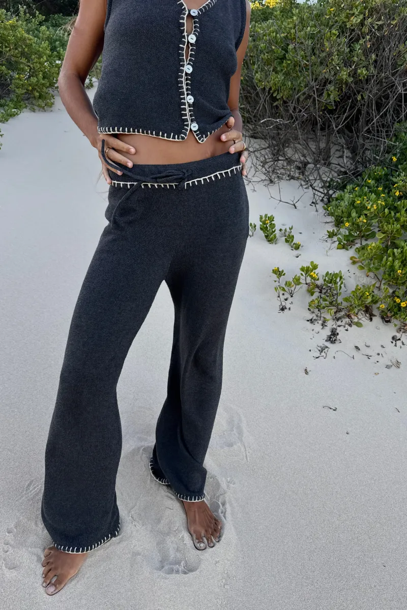 EARTH DAYS PANTS - CHARCOAL
