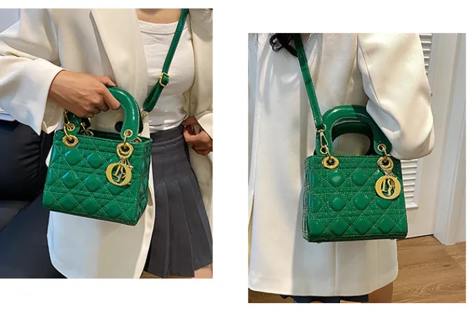 Feline Couture Signature Messenger Tote