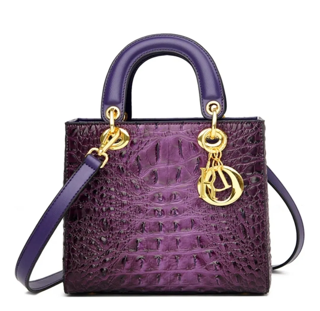 Feline Couture Signature Messenger Tote