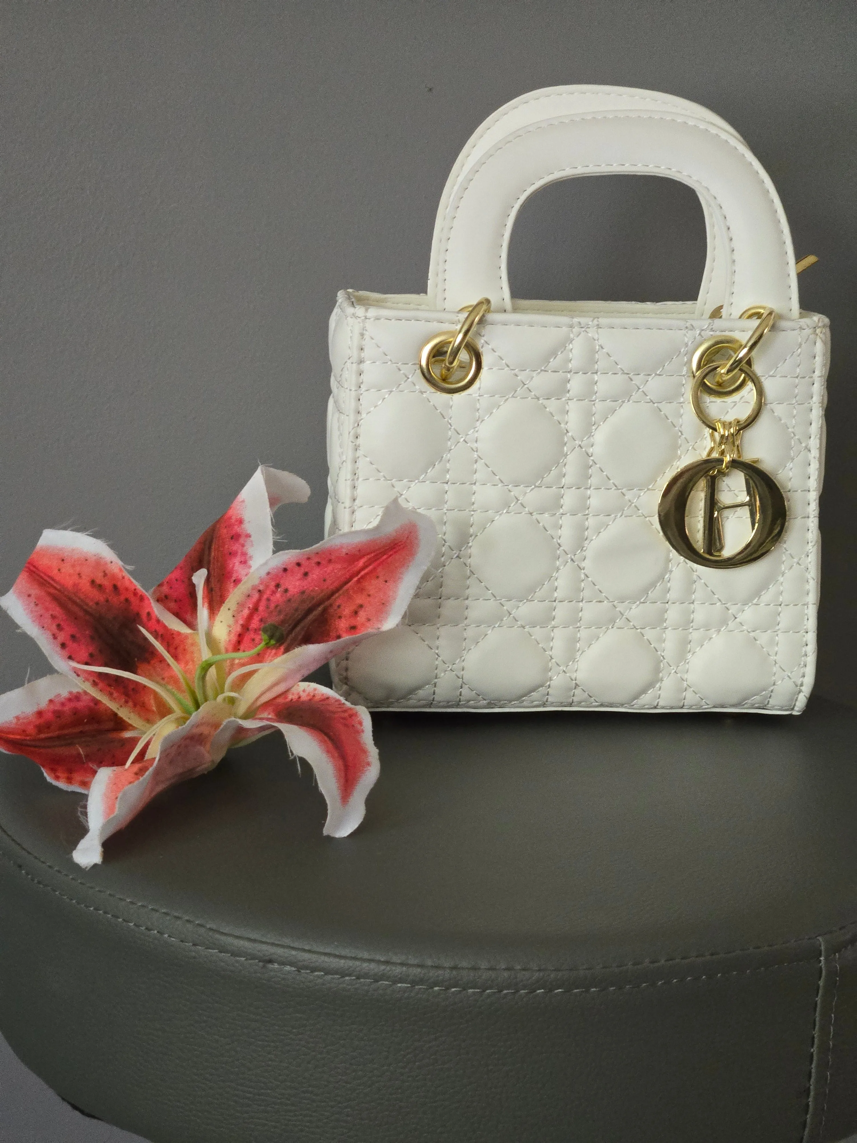 Feline Couture Signature Messenger Tote
