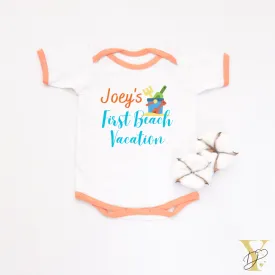 First Beach Vacation Bodysuit