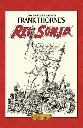 Frank Thorne's Red Sonja Art Edition HC Vol 01 Signed by Frank Thorne (Limited 300)