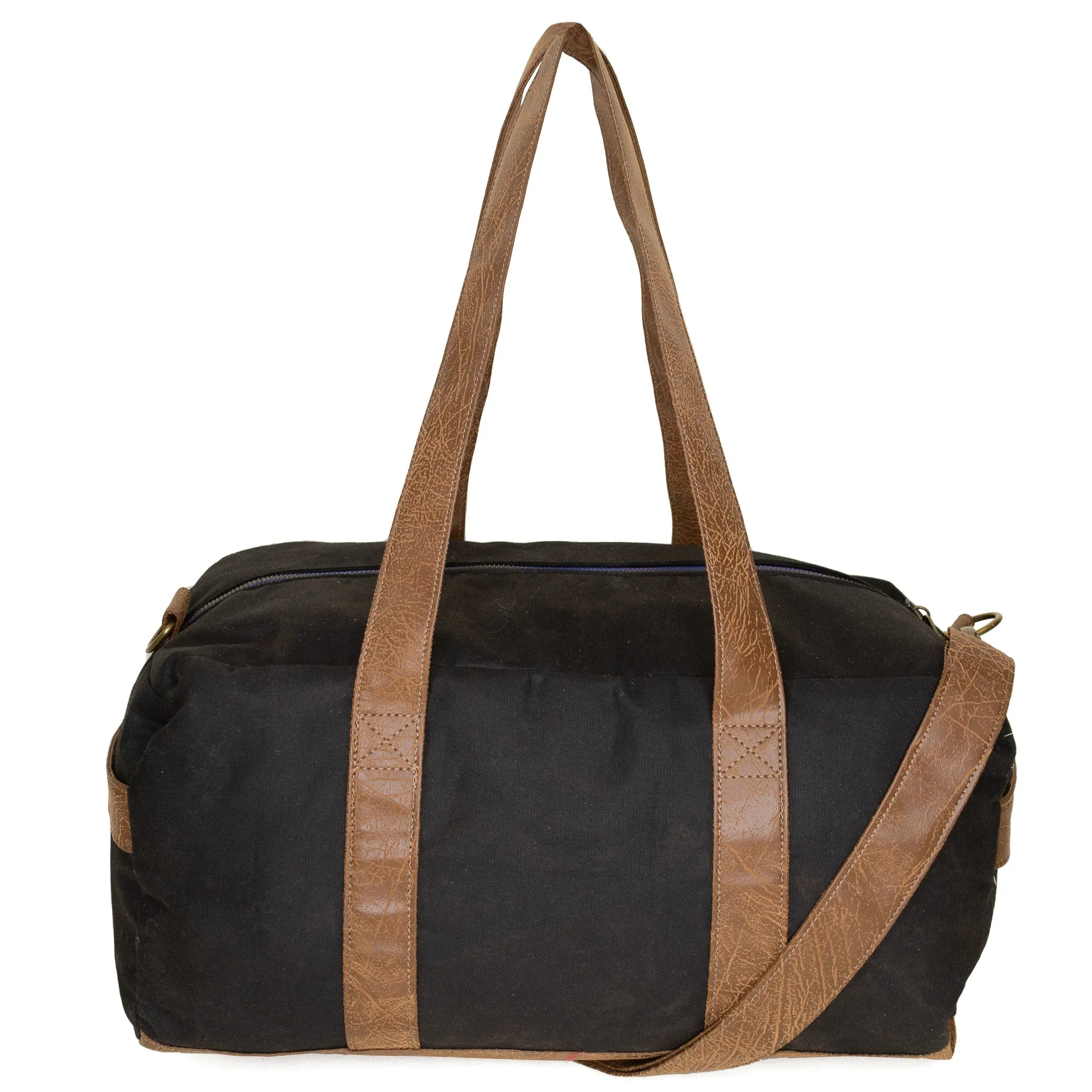 Gus: Black Waxed Canvas