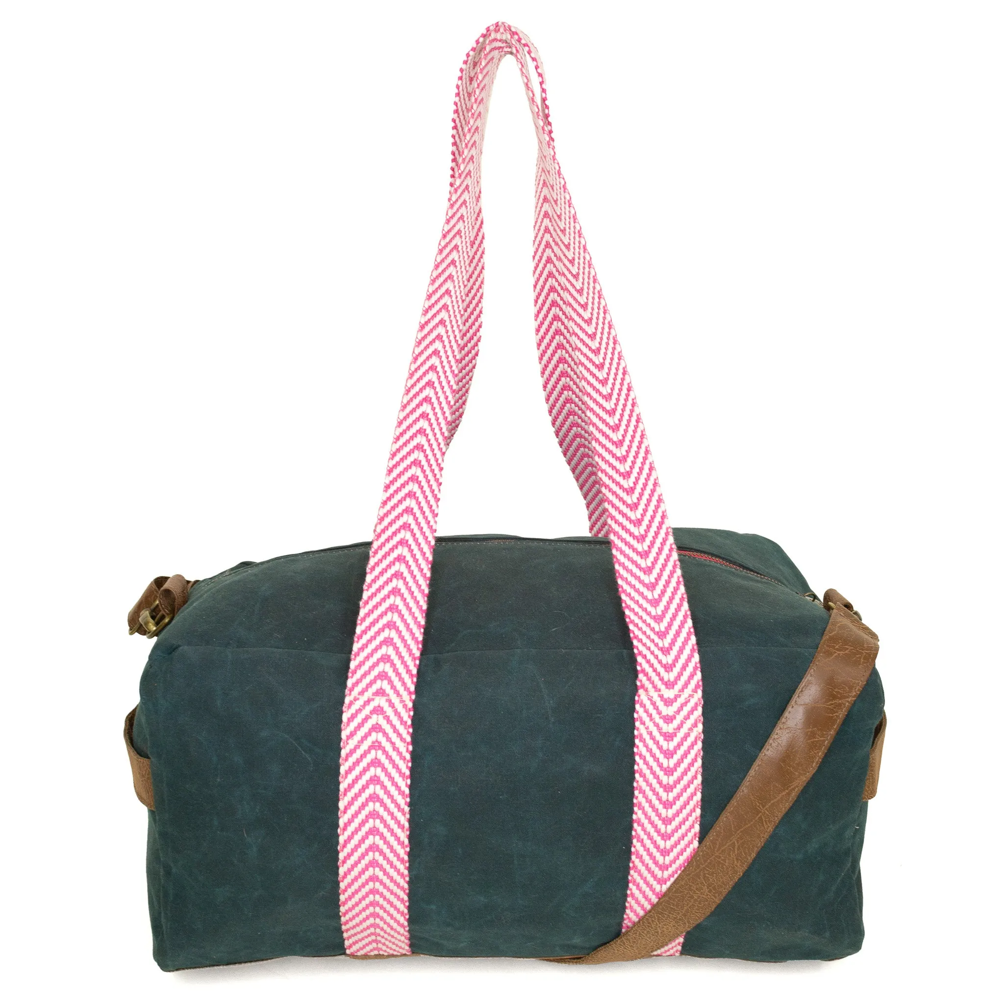 Gus: Deep Teal Waxed Canvas