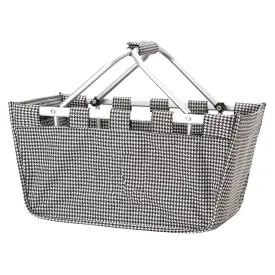 Houndstooth Market Tote