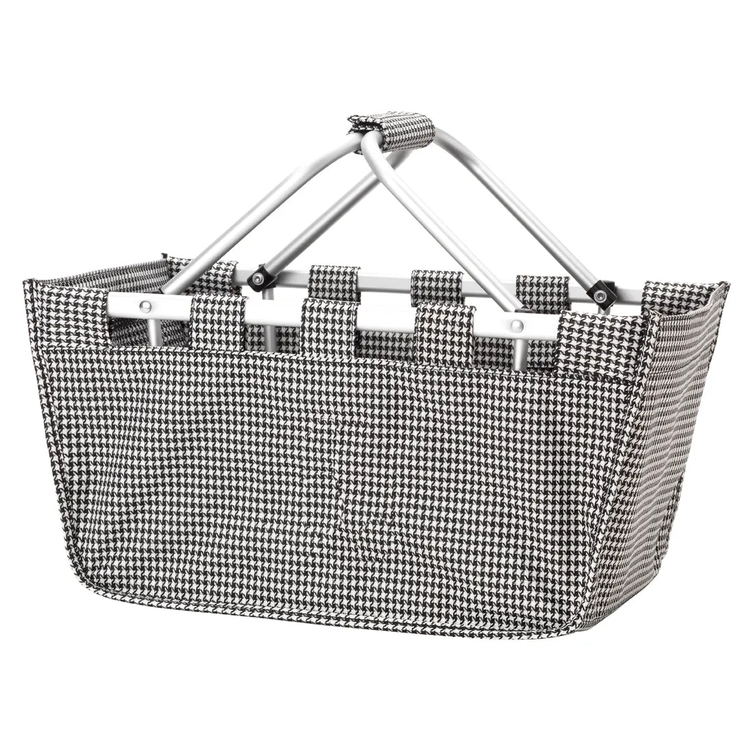 Houndstooth Market Tote