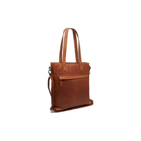 Leather Shopper Cognac Nunavik