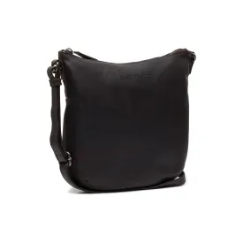 Leather Shoulder Bag Brown Redding