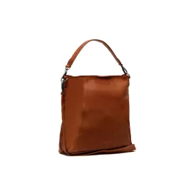 Leather Shoulder Bag Cognac Sintra