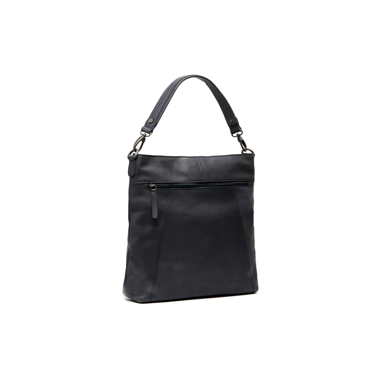 Leather Shoulder Bag Navy Sintra
