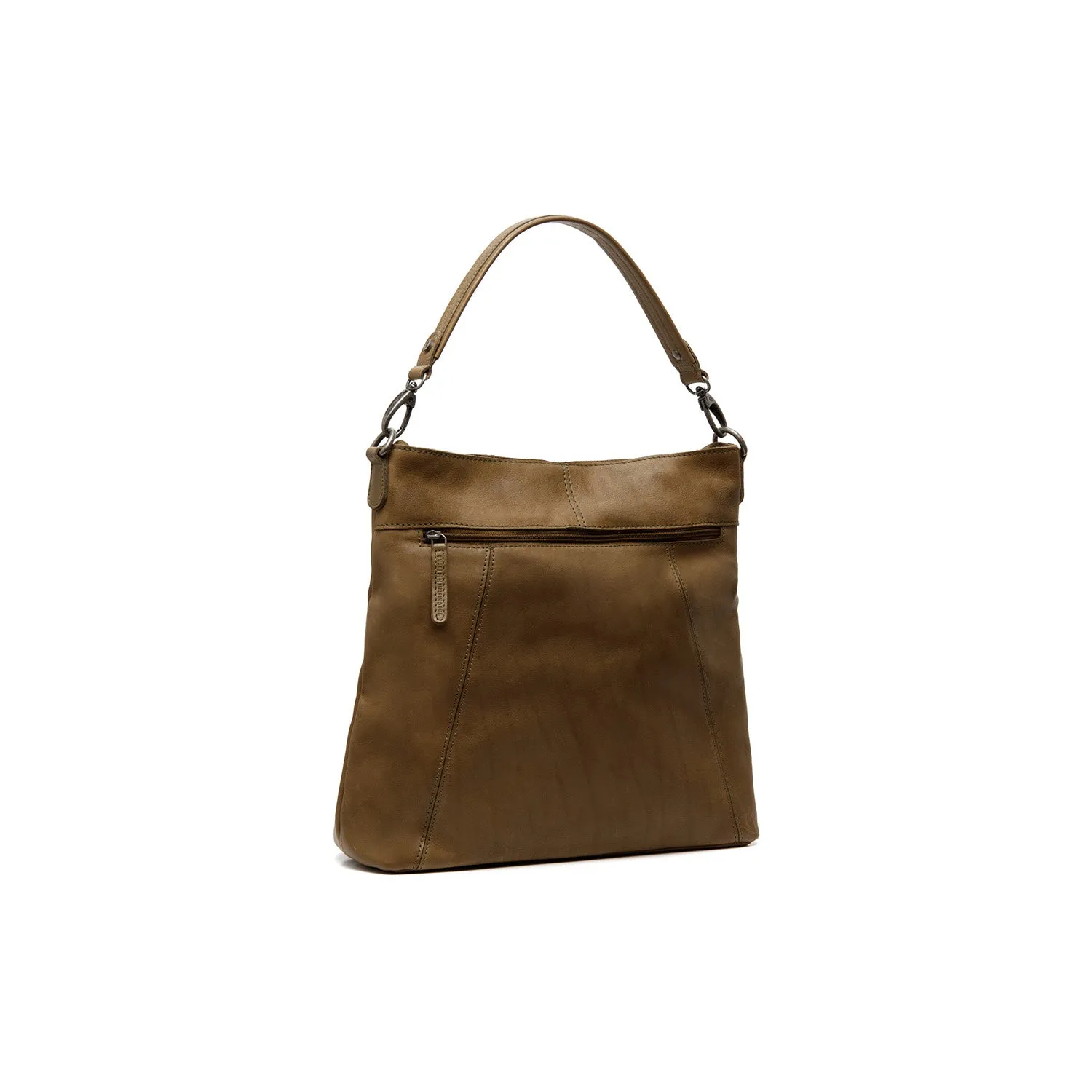Leather Shoulder Bag Olive Green Sintra