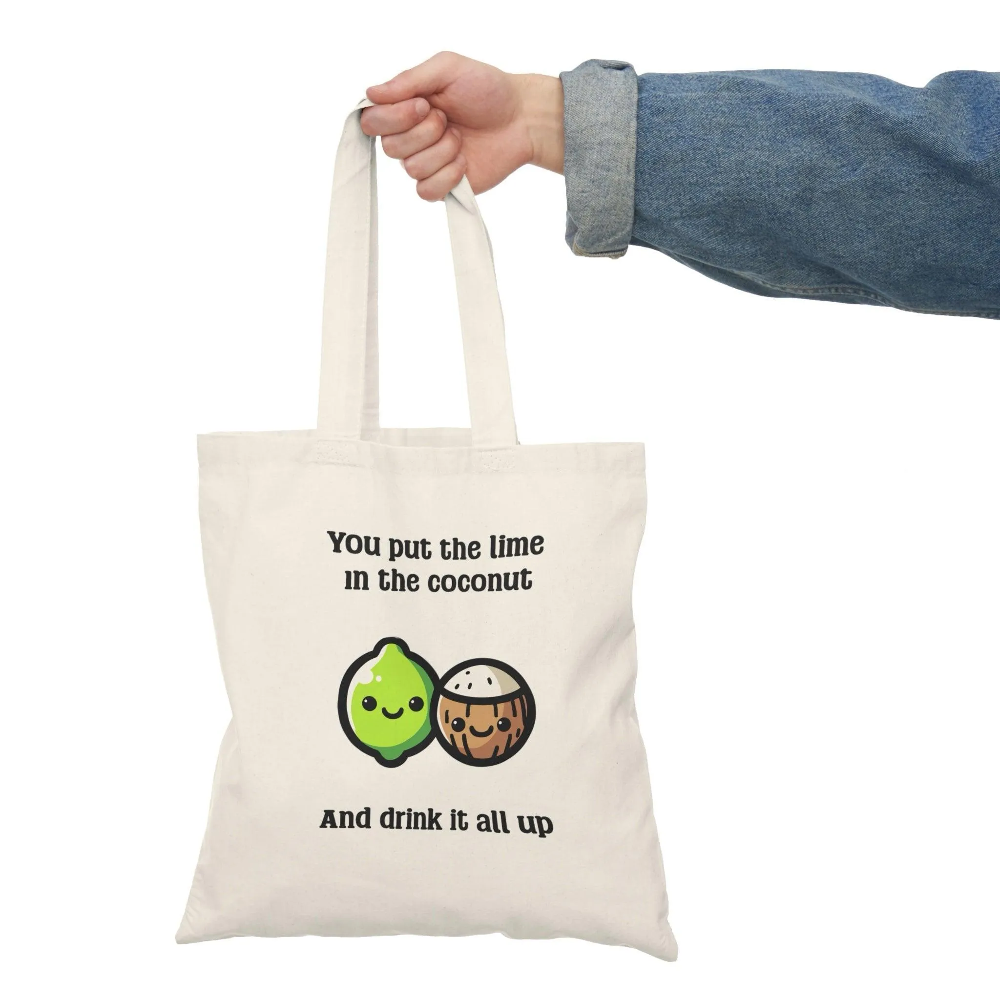 Lime in the coconut Tote Bag