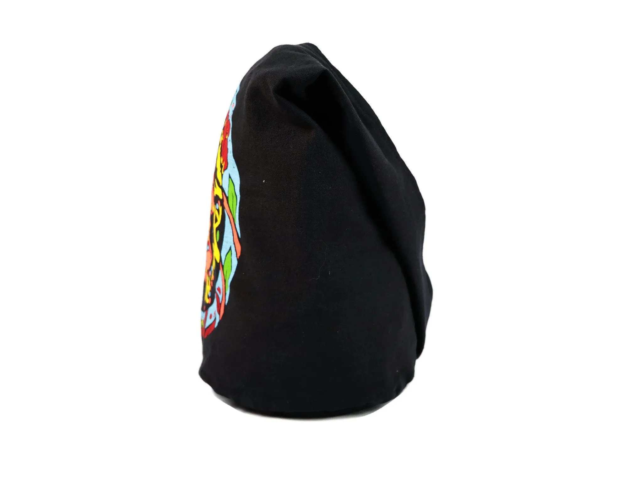 Los Metros Sugar Gothic bag Skull Punk Rock Duffel Bag Sports Gym Bag Men Women Sling Cotton Cross body Hippie Boho Shoulder Messenger Bag