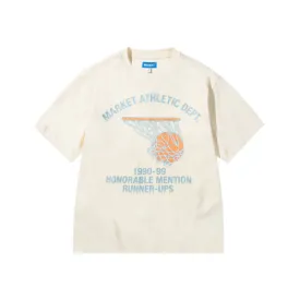 Market Runner Up T-Shirt - Buttercream