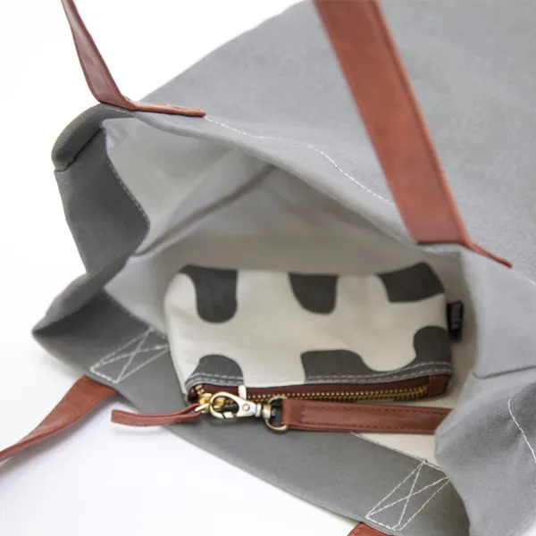 Market Tote Echo Charcoal