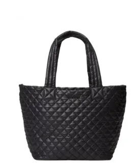 Medium Metro Tote Deluxe - Black Rec