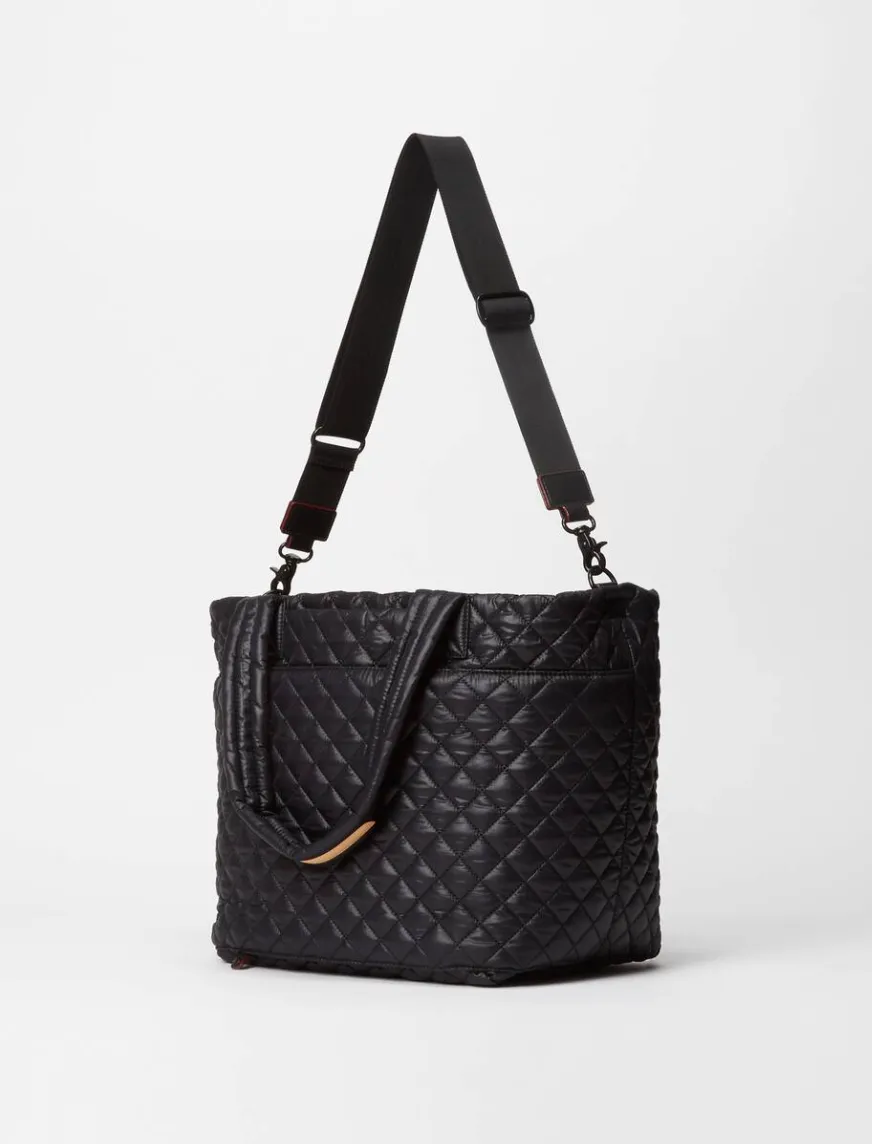 Medium Metro Tote Deluxe - Black Rec