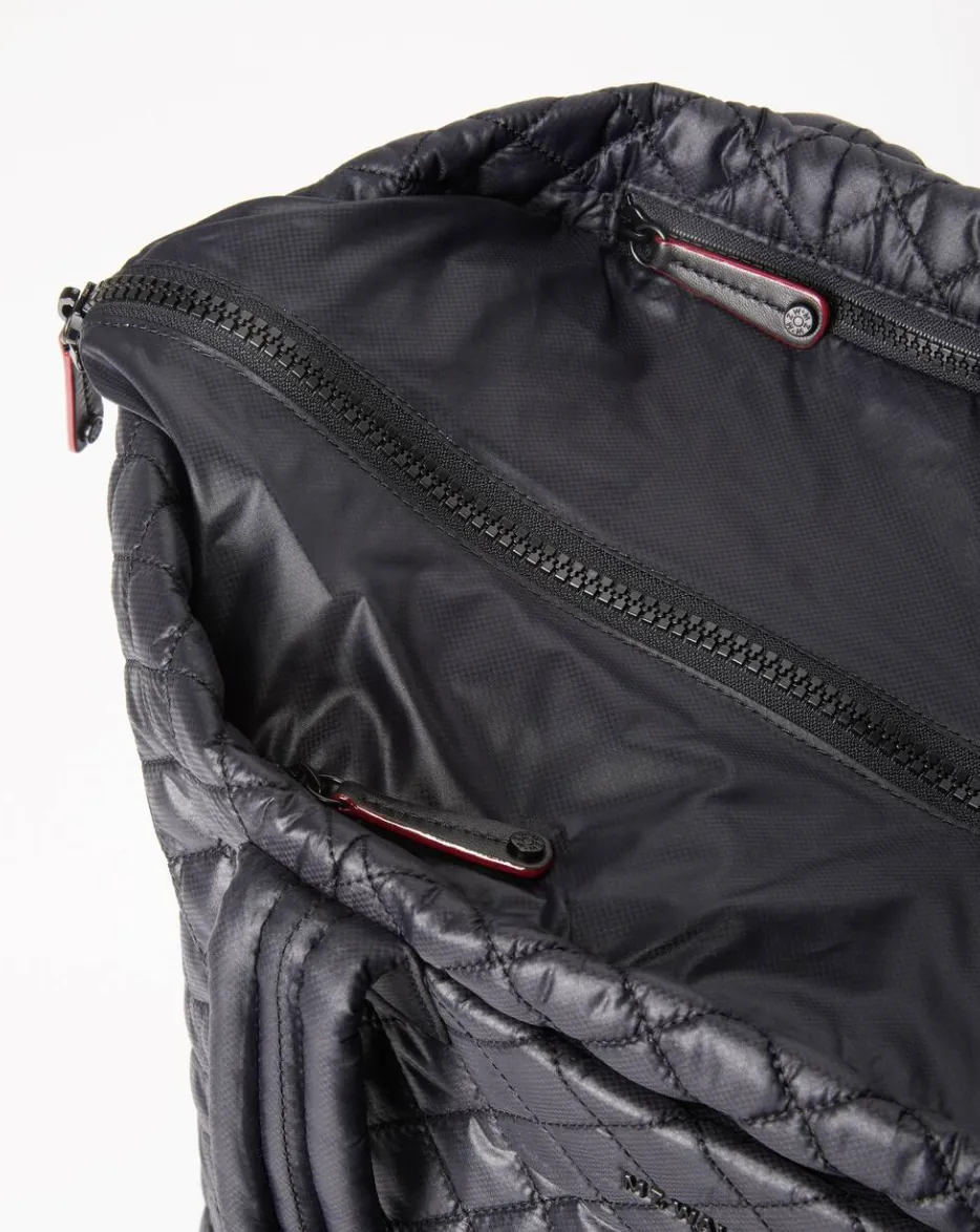 Medium Metro Tote Deluxe - Black Rec
