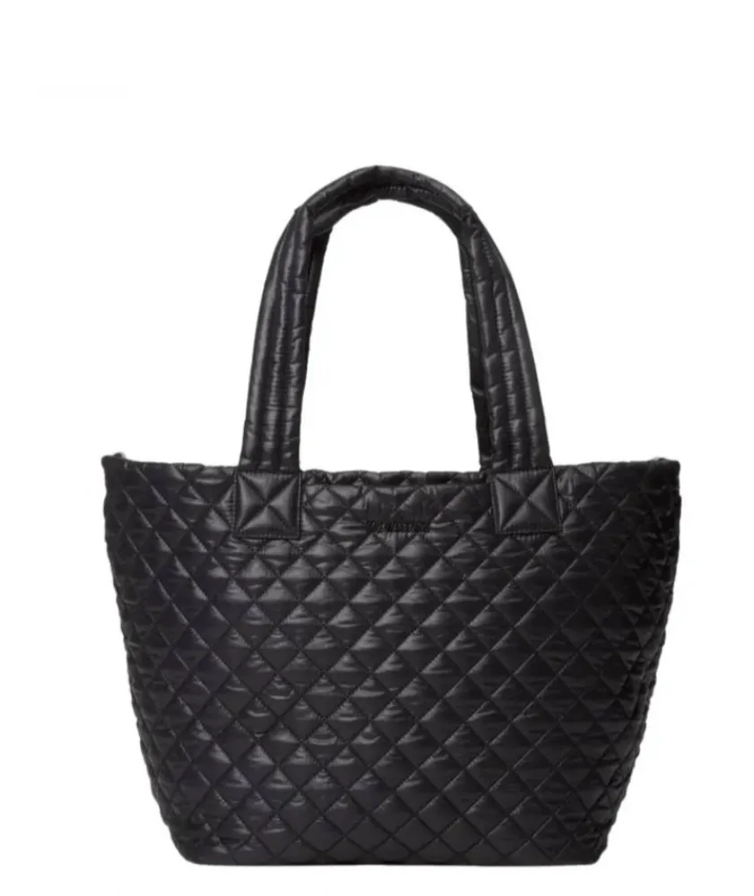Medium Metro Tote Deluxe - Black Rec