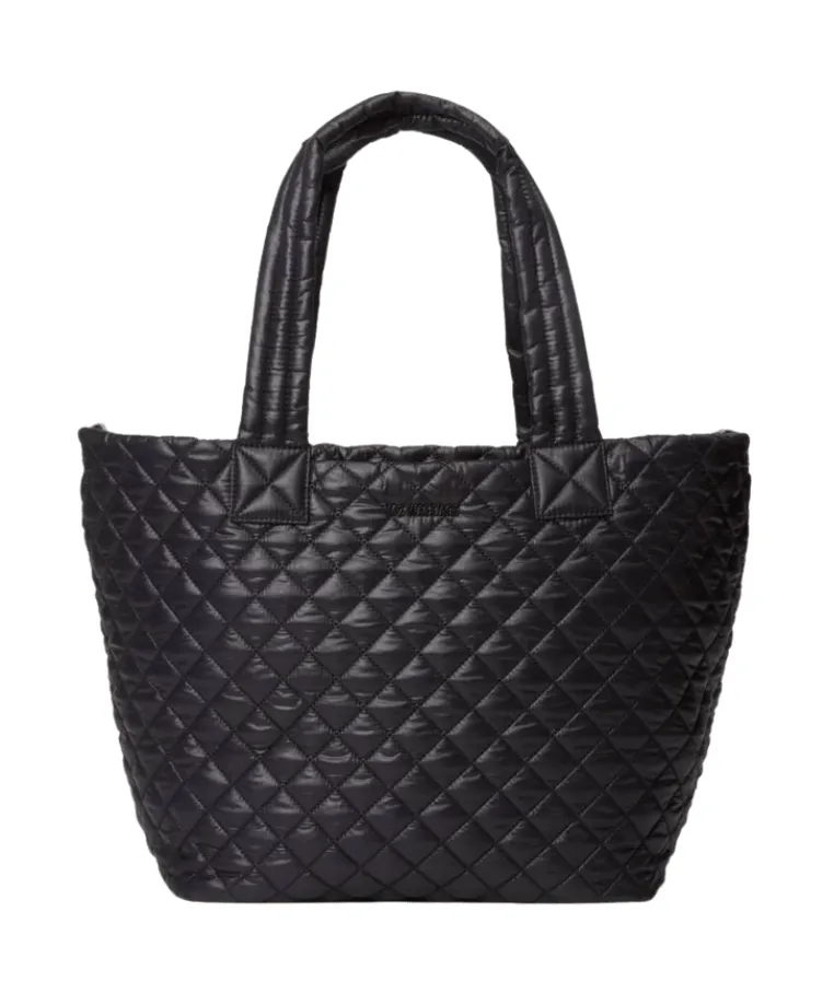 Medium Metro Tote Deluxe - Black Rec