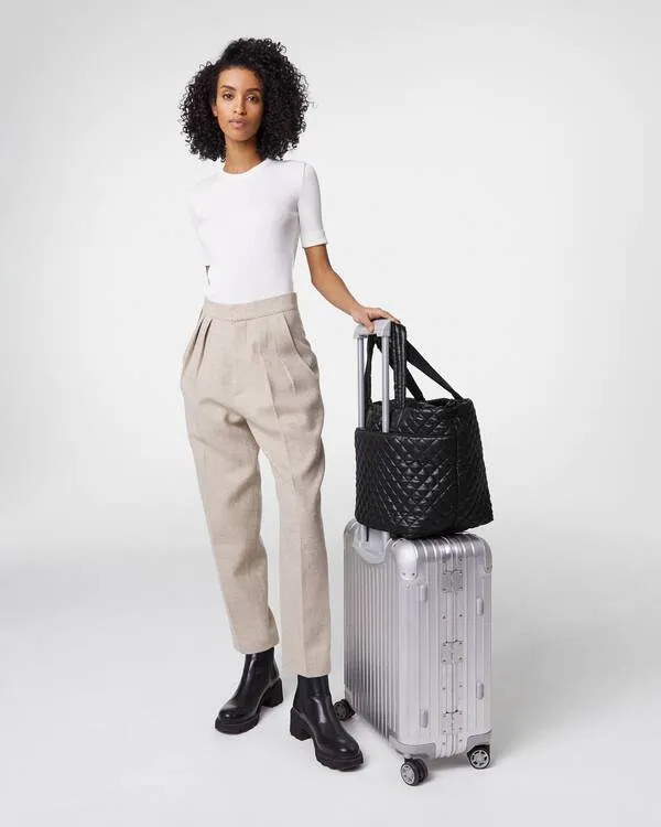 Medium Metro Tote Deluxe Black