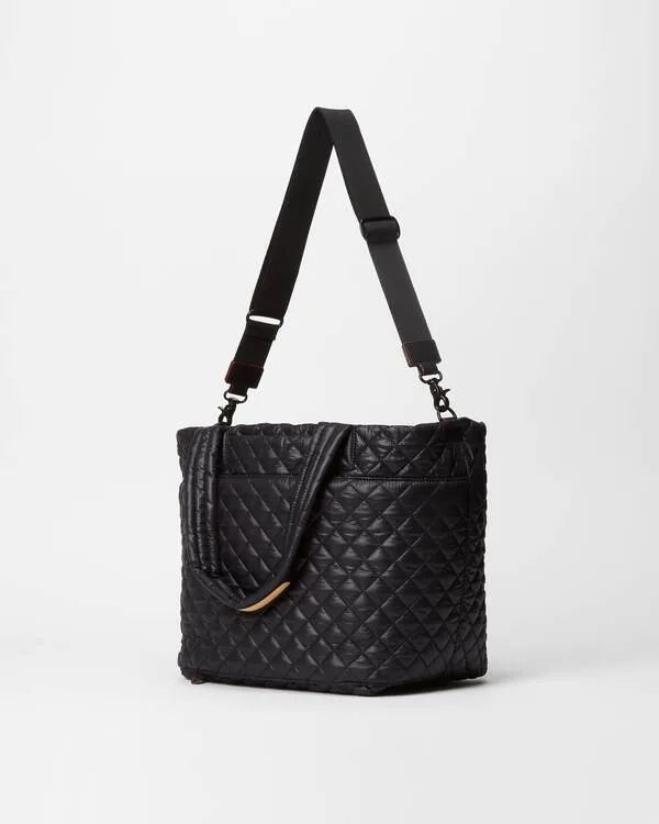 Medium Metro Tote Deluxe Black