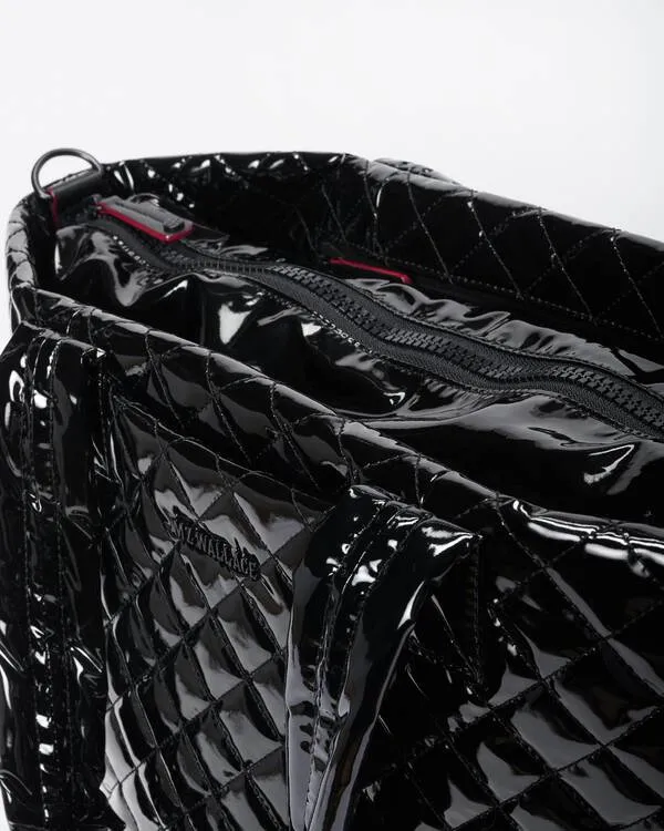 Metro Tote Deluxe Medium Black Lacquer II