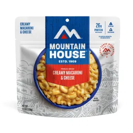 Mountain House Creamy Mac & Cheese (6-Pack) | Easy Camping Food & Emergency Meals