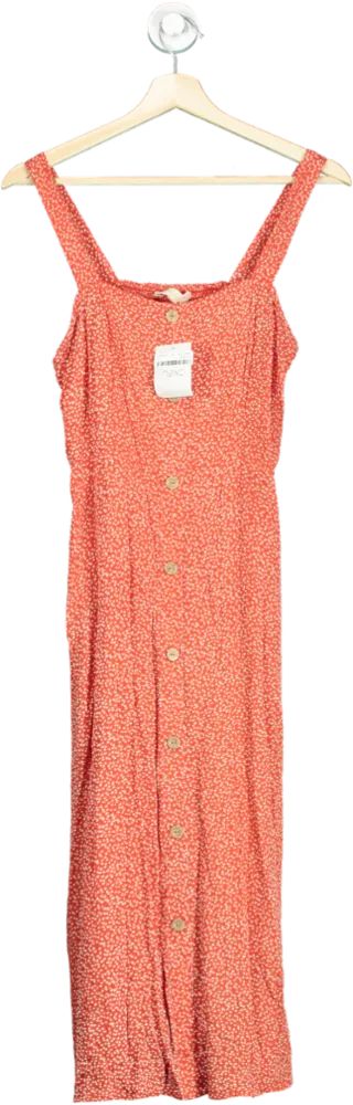 Next Red Polka Dot Beach Dress UK 6