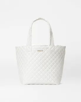 Pearl Metallic Medium Metro Tote Deluxe