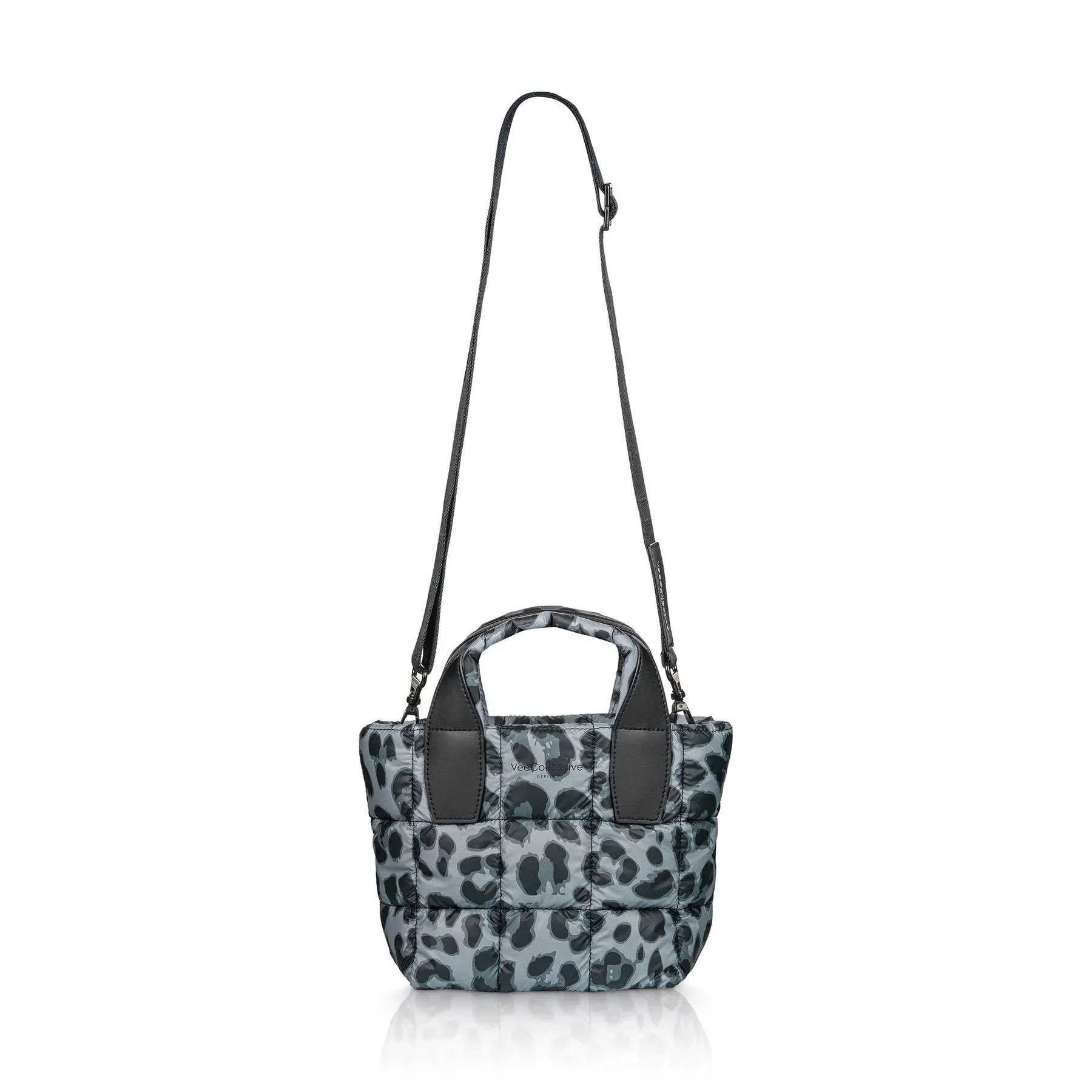 Porter Mini Tote Bag - Grey Leopard