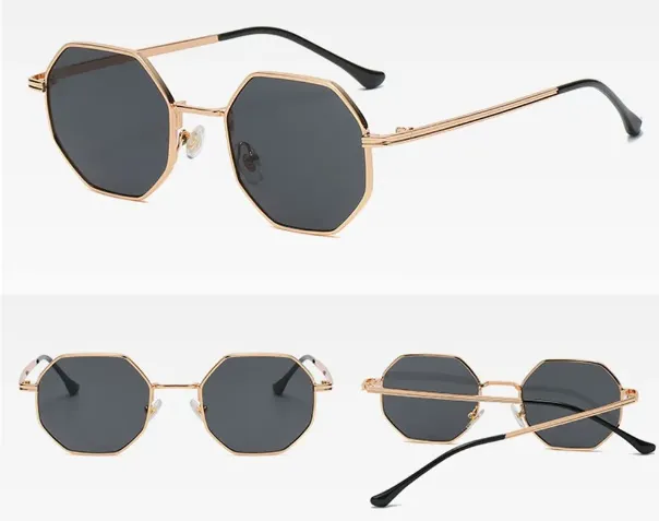 "Rolling Fast" Retro Square Sunglasses