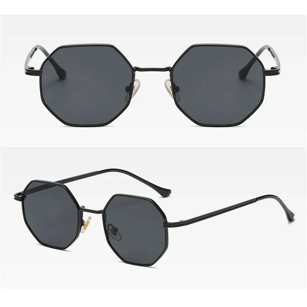 "Rolling Fast" Retro Square Sunglasses