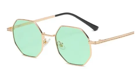"Rolling Fast" Retro Square Sunglasses
