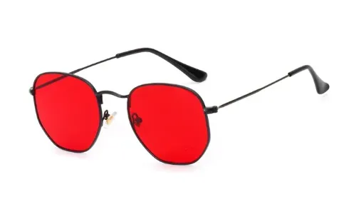"Rolling Fast" Retro Square Sunglasses