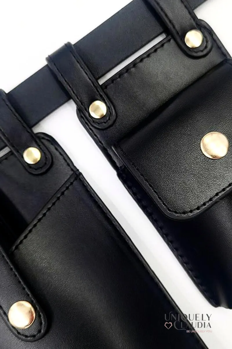 Ready to Go Vegan Leather Belt/Crossbody