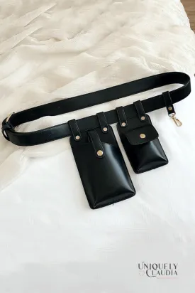 Ready to Go Vegan Leather Belt/Crossbody