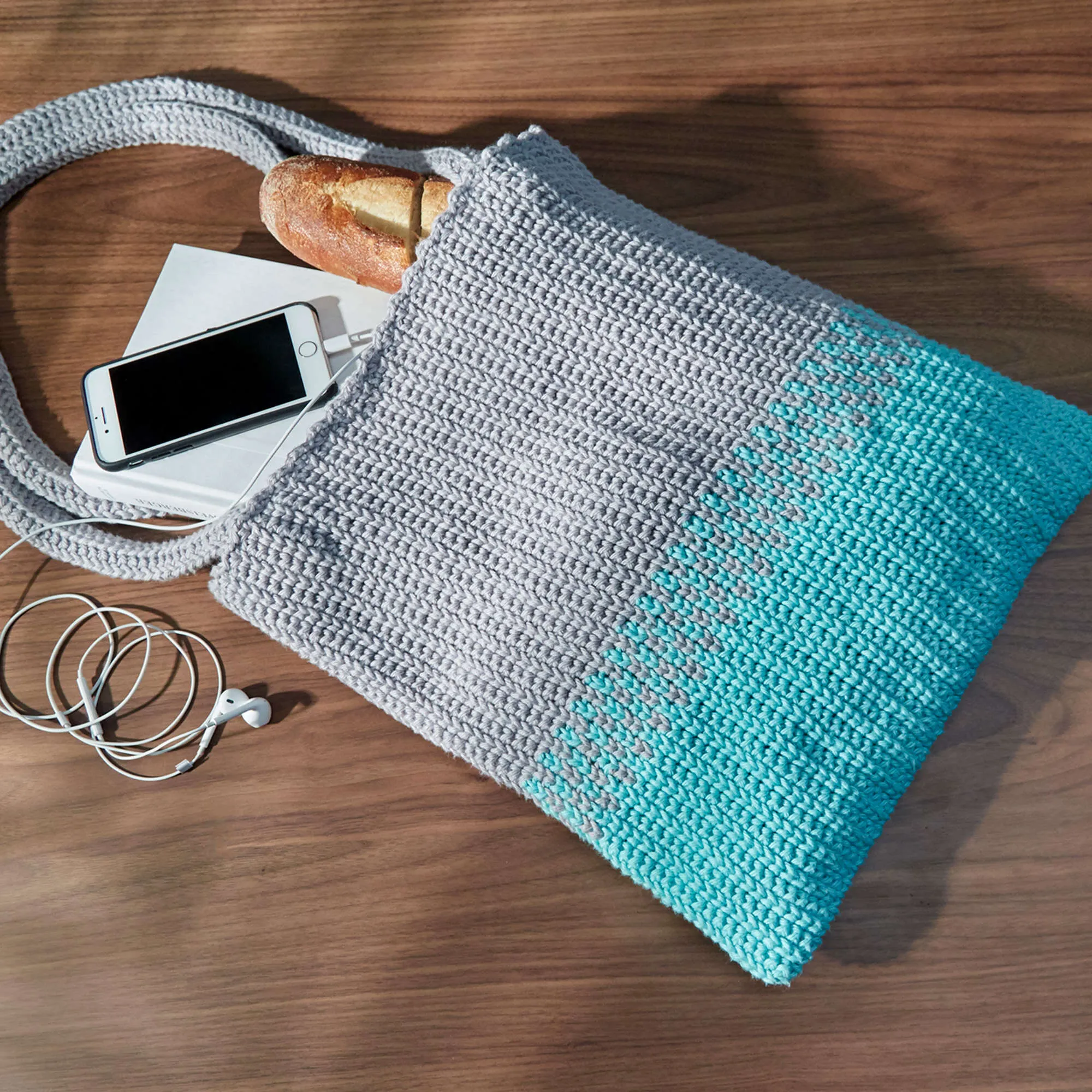 Red Heart Easy Split Tote